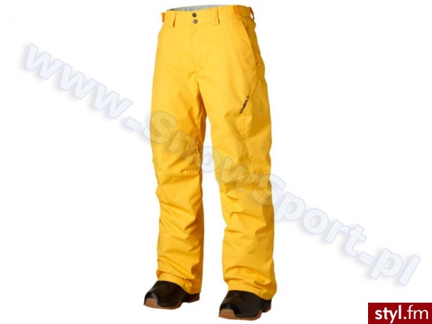 O'Neill Spodnie Hammer Yellow 12/13 - Pozostałe Spodnie Moda