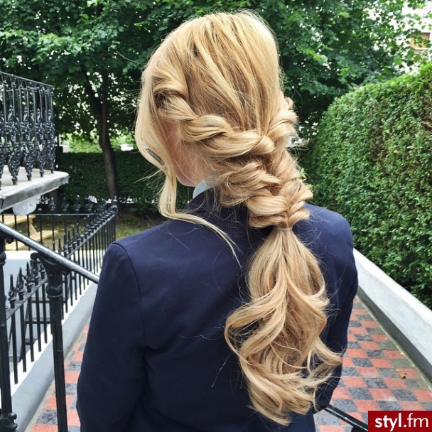 Blond Upięcie Kręcone Na co dzień Długie Fryzury
