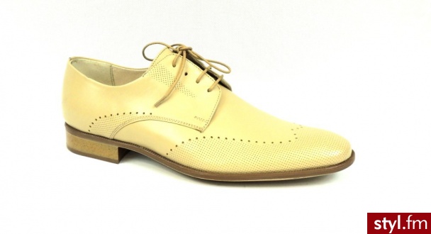 Trio Półbuty wizytowe 1260414M - Półbuty Buty Moda