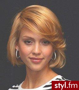 Średnie Fryzury