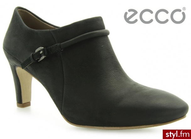 Ecco BOTKI NEPHI BLACK - Botki Buty Moda