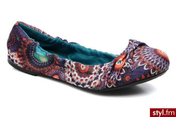 Desigual Balerinki Florencia by (Multikolor) - Balerinki Buty Moda