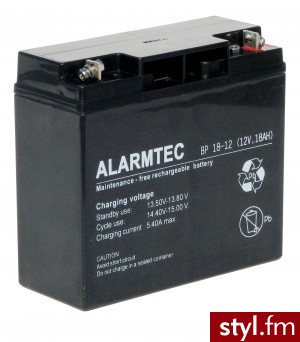 Emu Akumulator Bp 18-12 Alarmtec 1890-70148 - Emu Buty Moda