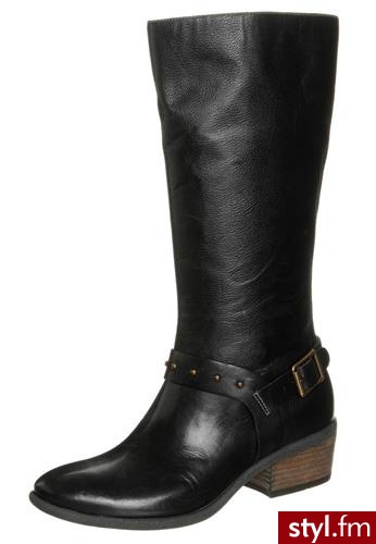Clarks MOONLIT SKY Kozaki czarny (203554564) - Kozaki Buty Moda