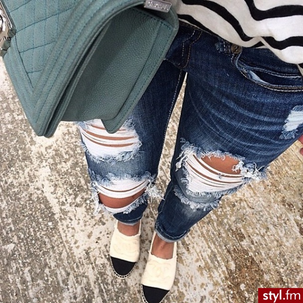 Jeansy Spodnie Moda