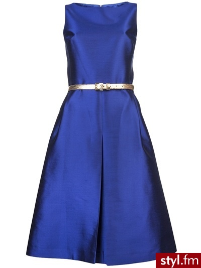 MICHAEL KORS Belted dress - Wieczorowe Sukienki Moda