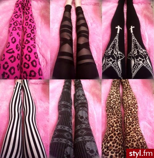 Leginsy Spodnie Moda
