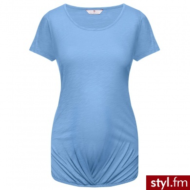 BELLYBUTTON Bluzka z krótkim rękawem dla kobiet w ciąży ROSINA ocean blue niebieski - Tuniki Ciuchy Moda