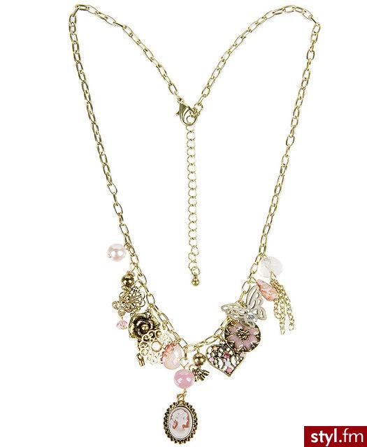 naszyjnik w stylu vintage do kupienia na stronie forever21.com za 7.80$ - Pozostałe Dodatki Moda