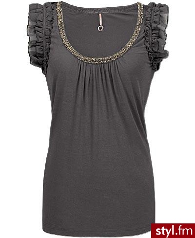 Robin K. Beaded Scoop Neck Top - $28 - Pozostałe Ciuchy Moda
