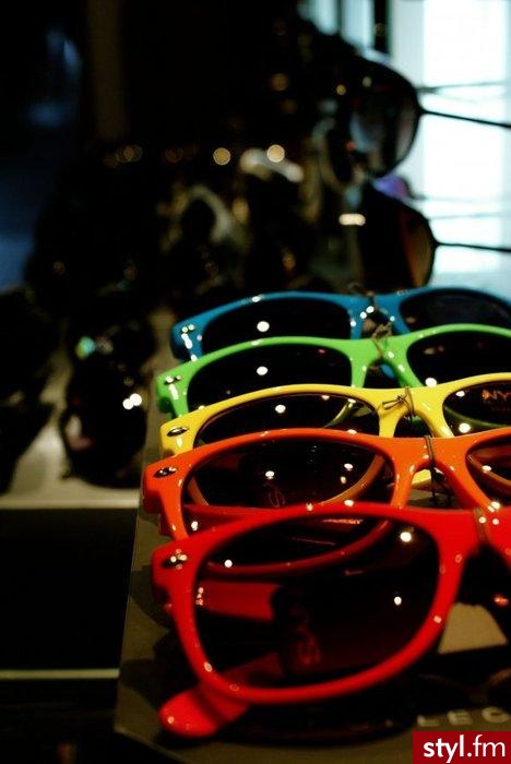 okulary - Nakrycia głowy Dodatki Moda