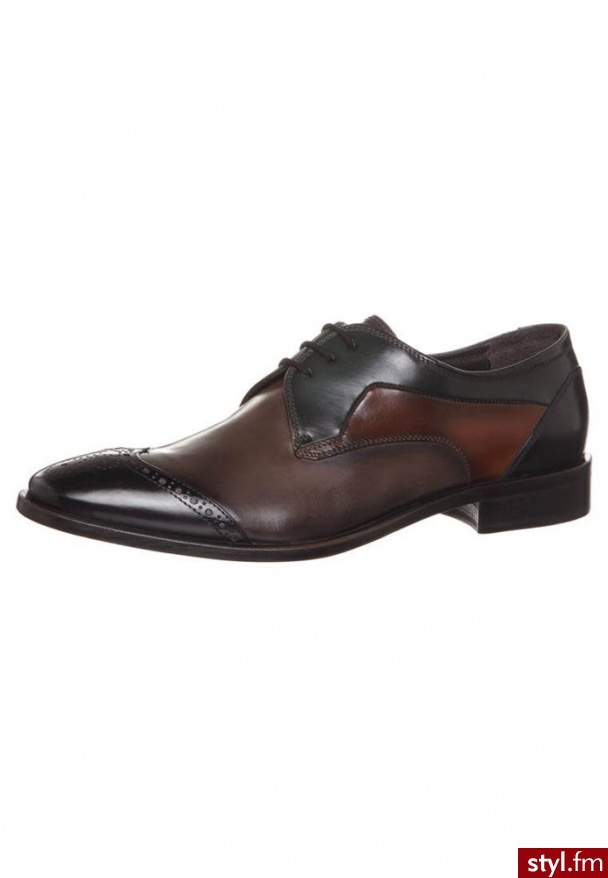 Galizio Torresi Oksfordki szary (315426) - Pozostałe Buty Moda