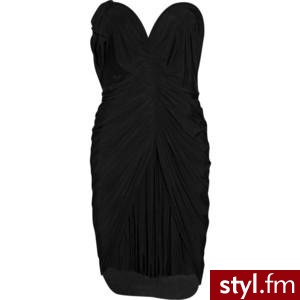 Asymmetric draped jersey dress Alexander Wang - Polyvore. Pobrano ze strony: http://www.polyvore.com/cgi/thing?id=28984310 - Pozostałe Ciuchy Moda