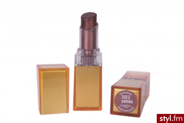 Loreal Colour Riche Gelee Szminka 302 Sheer Chocolate - Dzienne Makijaże