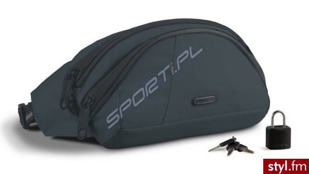 Pacsafe Biodrówka z zabezp. Przed kradzieżą Stashsafe 100 GII - Portfele i etui Dodatki Moda