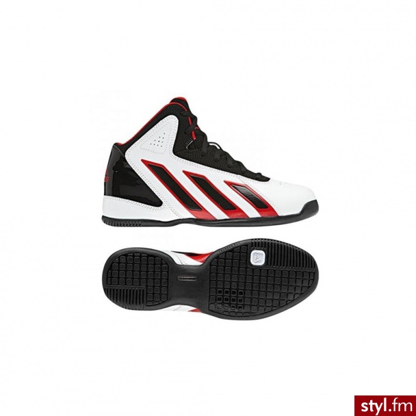 Adidas Buty koszykarskie Daily Double Jr G59796 (G59796-38) Buty sportowe - Sportowe Buty Moda