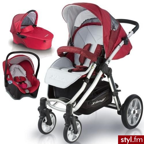 X-Lander XQ Głęboko Spacerowy + Fotelik X Car - Bransoletki Biżuteria Moda