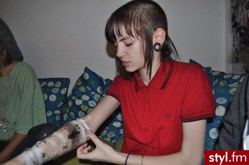 Punk Rock Alternatywne Średnie Fryzury