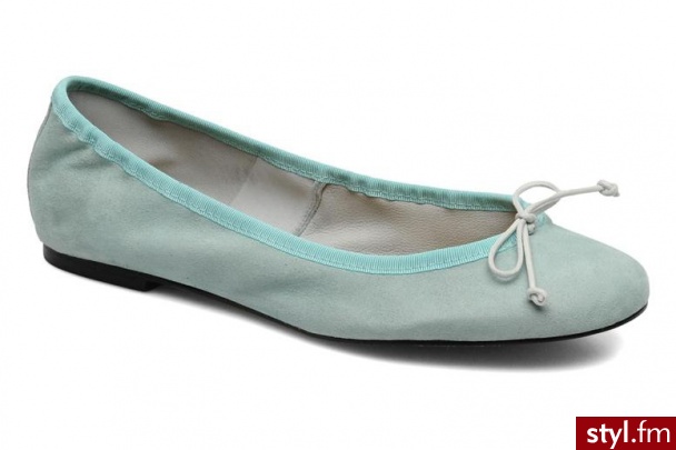 Georgia Rose Balerinki Fancine by (zielony) - Balerinki Buty Moda