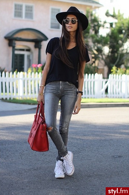 Jeansy Spodnie Moda