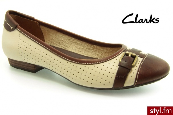Clarks BALERINKI HENDERSON FUN - Balerinki Buty Moda
