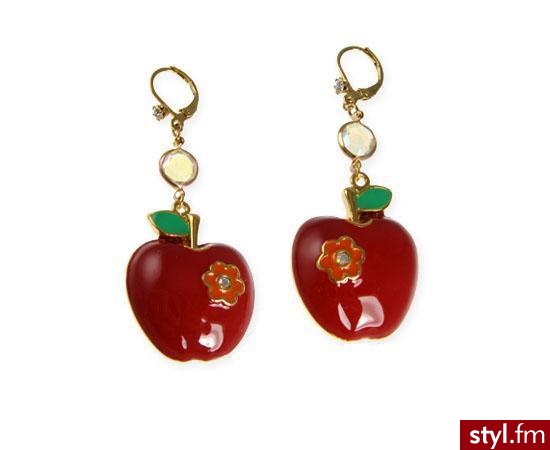 rajskie jabłuszko od Betsey Johnson - 42$ - Pozostałe Dodatki Moda