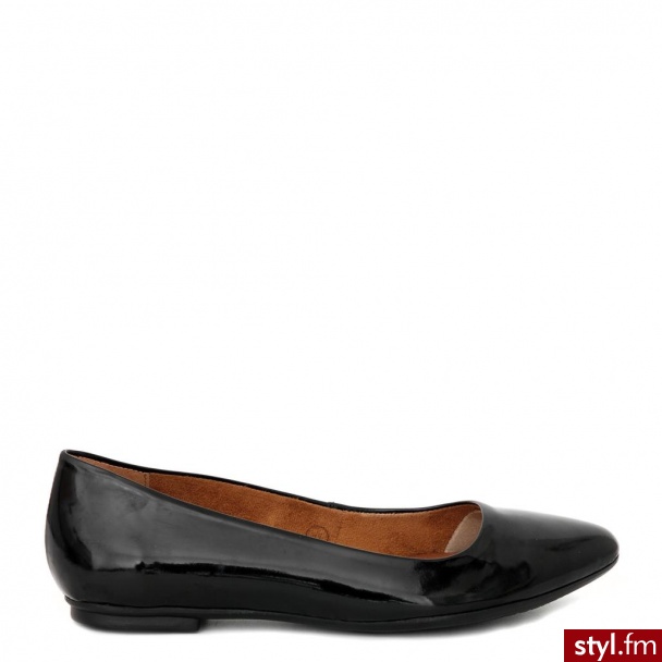 Venezia BALERINY 873 VER NERO - Balerinki Buty Moda