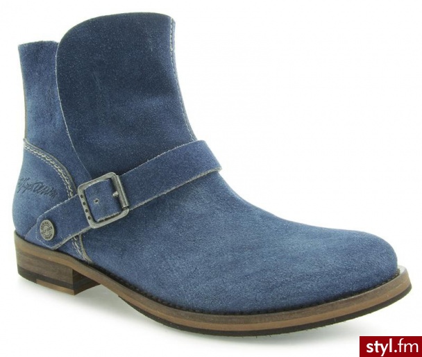 Hilfiger Denim HUDSON 12 B ENSIGN BLUE - Botki Buty Moda
