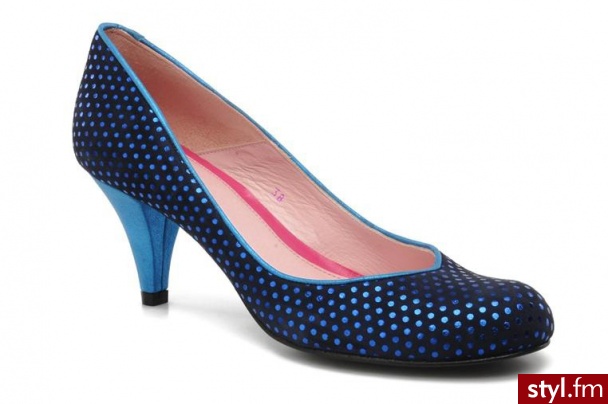 Annabel Winship CZÓŁENKA KISS BY ANNABEL WINSHIP (Niebieski) - Czółenka Buty Moda