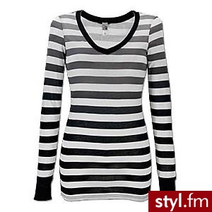 BKE Striped Top - Polyvore. Pobrano ze strony: http://www.polyvore.com/bke_striped_top/thing?id=4431843 - Pozostałe Ciuchy Moda