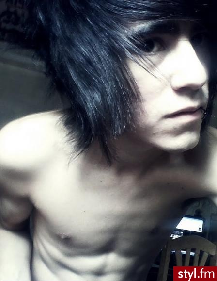 EMO Alternatywne Średnie Fryzury