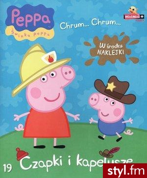 Świnka Peppa Chrum Chrum 19 Czapki i kapelusze - Nakrycia głowy Dodatki Moda