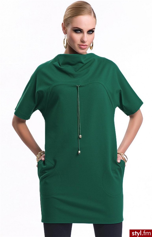 zaps Saba tunika 036 (zielony) - Tuniki Ciuchy Moda