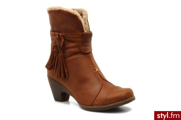 El Naturalista PÓŁBUTY I BOTKI SOLAR NO861 BY EL NATURALISTA (Brązowy) - Botki Buty Moda