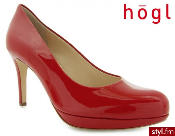 Hogl 8004 RED - Czółenka Buty Moda