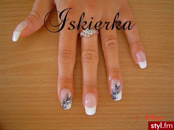 Autor: Iskierka Czarno-grafitowe. Autor: <b>Iskierka</b><br /> - Paznokcie