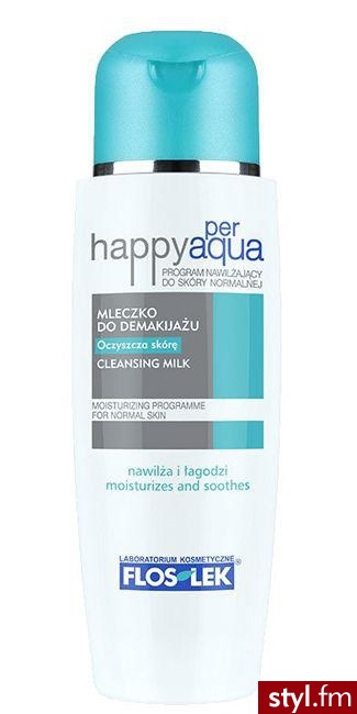 FlosLek HAPPY PER AQUA mleczko do demakijażu 25+ 150 ml - Emu Buty Moda