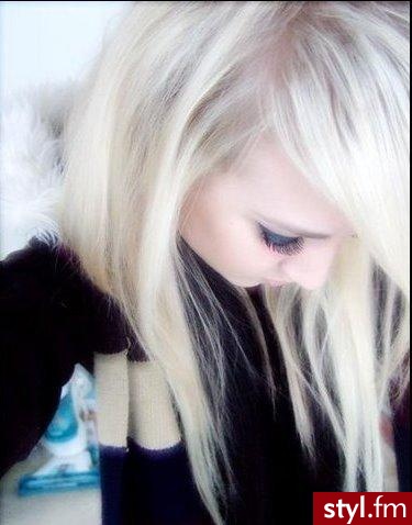 EMO Alternatywne Średnie Fryzury
