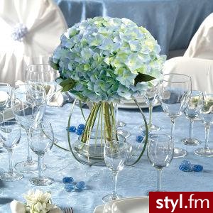 Nie lubie niebieskich bukietów ślubnych ale ten ma w sobie to COŚ :) - Bukiety ślubne Ślub Moda