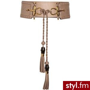 Gucci Studded leather horsebit waist belt - Polyvore. Pobrano ze strony: http://www.polyvore.com/gucci_studded_leather_horsebit_waist/thing?id=33423425 - Misz-masz