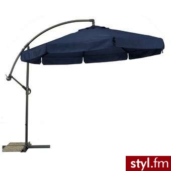 PARASOL OGRODOWY NA WYSIĘGNIKU 3 M NIEBIESKI - Parasole Dodatki Moda