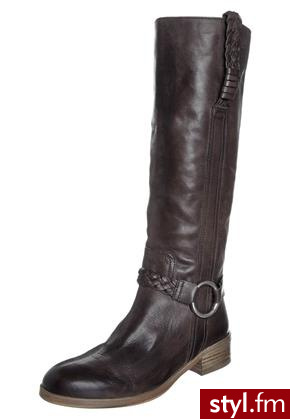 El Campero Kowbojki i Buty motocyklowe brązowy (134we011) - Pozostałe Buty Moda