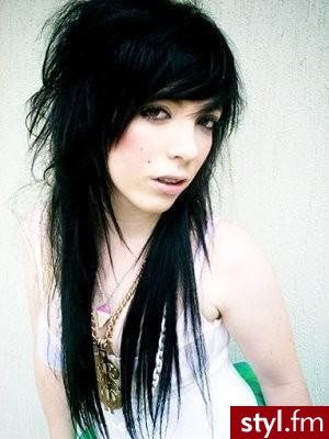 Lauren Shiver - EMO Alternatywne Średnie Fryzury