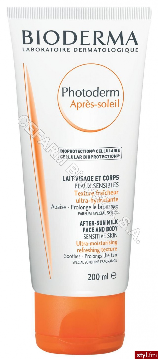 Bioderma PHOTODERM APRES SOLEIL emulsja po opalaniu 200 ml - Emu Buty Moda
