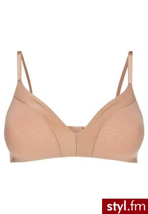 Triumph BODY MAKEUP Biustonosz z trójkątną miseczką beżowy (1NP42) - Biustonosze Bielizna Moda