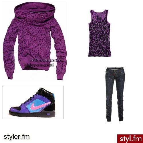 fioletowo - Styler