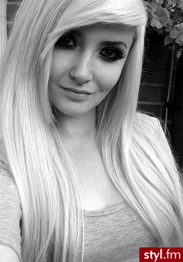 Blond Rozpuszczone Proste Na co dzień Długie Fryzury