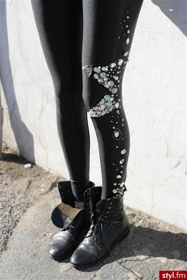 legginsy - Pozostałe Ciuchy Moda