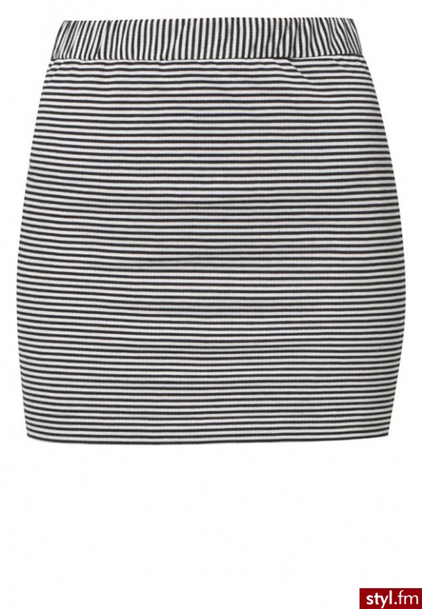 Vero Moda Spódnica mini biały - Pozostałe Spódnice Moda