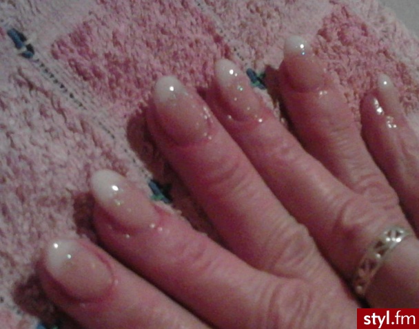 French Żel Paznokcie
